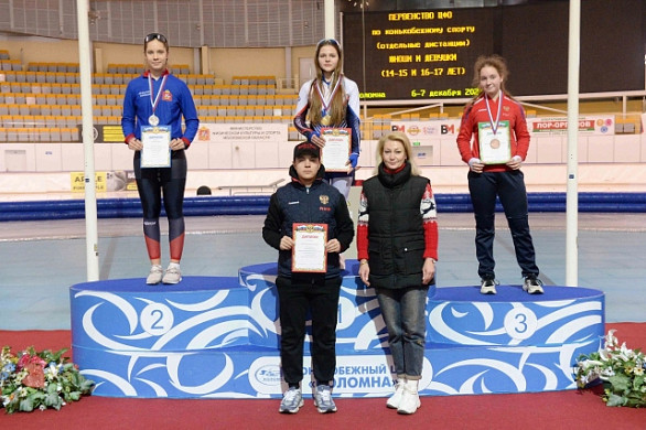 Конькобежка из Иванова стала бронзовым призером Первенства ЦФО